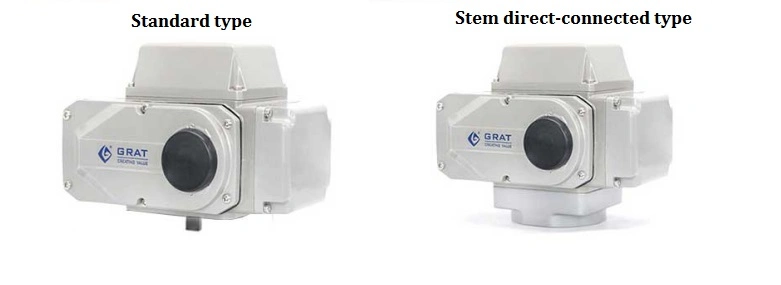 Zestaw miniaturowy inteligentny aktuator elektryczny IP68 z sygnałem analogowym wejścia / wyjścia 1