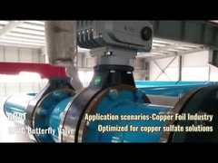 Zawory motylkowe CPVC GRAT Electric