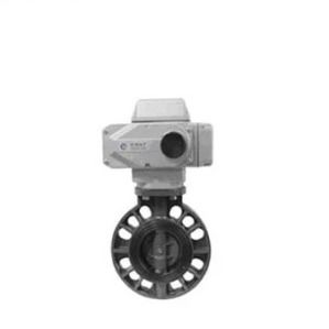 UPVC elektryczny zawór motylkowy Dn50 - Dn300