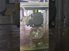 Efektywna kontrola włączenia/wyłączenia: ultra-kompaktowy zawór kulkowy pneumatyczny do twardych mediów