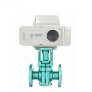 Dn15 Zawór kulkowy fluorowy z elektrycznym siłownikiem