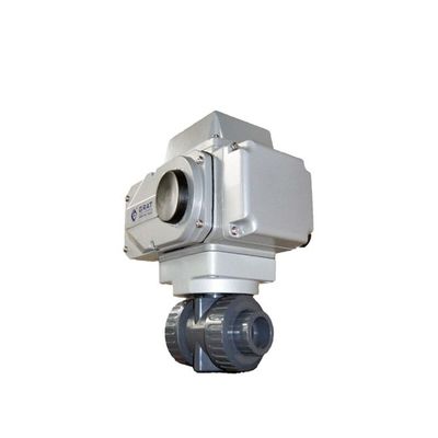 50mm 12V 3 Inch UPVC elektryczny zawór kulkowy