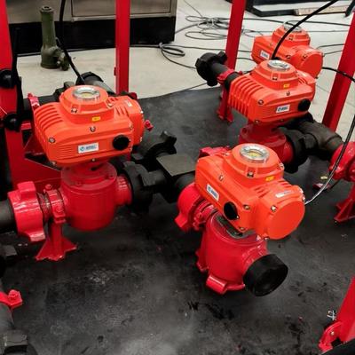 Elektryczny aktywator wybuchoodporny 600N·m IP67 CENEX ATEX Certyfikat Ex db IIC T6 Gb Do zaworów z wtyczką/kulem/lotkiem w systemach hydraulicznych ropy naftowej i gazu oraz zaworów sterujących petrochemicznymi
